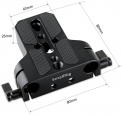 SmallRig 1674 Baseplate with 15mm Rod Clamp