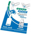 Green Clean sensoriaus valymo komplektas (Drėgnas šepetėlis ir sausa šluostė) Full frame 25vnt.