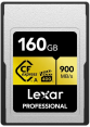 Lexar atm. korta 160GB CF express Pro Gold R900/W800 (VPG400)  (Type A)