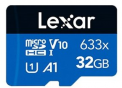 Lexar atm.korta microSD 32GB SDHC/SDCX 633x be adapt.    
