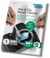 Green Clean WET Foam & NEW DRY Sweeper NON FULL FRAME 4 pc.