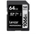 Lexar atm.korta SD 64GB Pro1066x UHS-I SDXC U3 R160/W70 