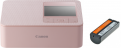 Canon Selphy CP1500 (rožinis) + Jupio  akumuliatorius Canon NB-CP2L 