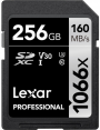 Lexar 256GB Professional 1066x UHS-I SDXC U3 R160/W120