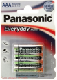 Panasonic baterija AAA LR03/4BP Everyday