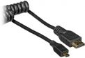 Atomos kabelis Micro HDMI - Full HDMI Coiled 50cm   