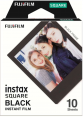 FujiFilm Instax Square Black Frame Film 10