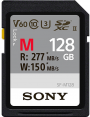 Sony atm.korta 128GB SF-M/T2 UHS-II SDXC R:277 W:150