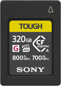 Sony atm. korta 320GB CFexpress Type A TOUGH
