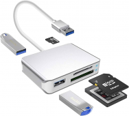 XQD/SD/MSD kortelių skaitytuvas USB 3.0 