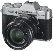 Fujifilm X-T30 II (Sidabrinis) + XF18-55mm 