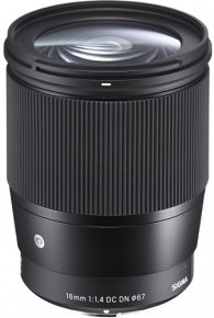 Sigma 16mm f/1.4 DC DN Contemporary Lens for MFT