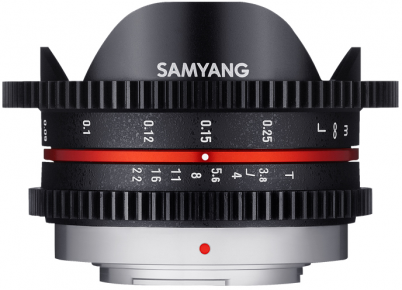 Samyang  VDSLR 7.5mm T3.8 Cine UMC Fish-eye (MFT)