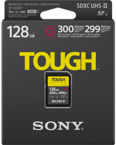 Sony atm.korta 128GB SF-G Tough Series UHS-II SDXC