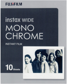 FujiFilm Instax WIDE Film Monochrome 10