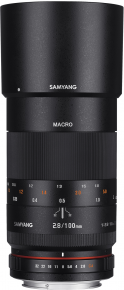 Samyang  100mm f/2.8 ED UMC Macro (Canon EF-M)
