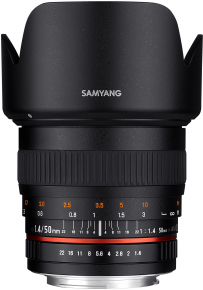 Samyang  50mm f/1.4 AS UMC (Four-thirds)