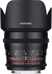 Samyang objektyvas VDSLR 50mm T1.5 AS UMC (Sony E)