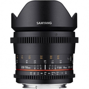 Samyang  VDSLR 16mm T2.6 (Sony A)