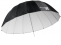 Quadralite Space 185cm parabolinis skėtis (Baltas)