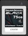 Delkin atm.korta CFexpress Black 75GB R1725/W1240    