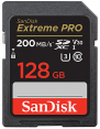 SanDisk atm. korta SDXC 128GB Extreme Pro 200MB/s