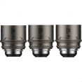 DZOFilm objektyvai Arcana Anamorphic Prime 3-Lens Kit (ARRI PL, Titanium)