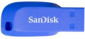 Sandisk USB raktas 16GB Cruzer Blade USB 2.0 (mėlynas)
