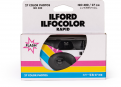 Ilford vienkartinis fotoaparatas Singel u camera Rapid 27ex ISO400 White   