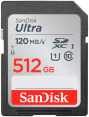 SanDisk atm. korta SD 512GB ULTRA 120MB/s  