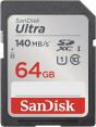 Sandisk atm. korta SD 64GB ULTRA 140MB/s 