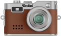 Rollei mini skaitmeninis fotoaparatas (Rudas)