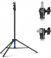 NEEWER ST-260AC, 260cm 25-30-35mm air cushion light stand     