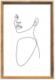 WALTHER rėmelis Silhouette 20x30 nature (NW030H)