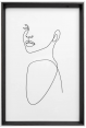 WALTHER rėmelis Silhouette 20x30 black (NW030B)