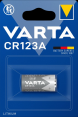 Varta baterijos CR-123 A /1BL