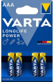 Varta baterijos LR03/4BL Longlife Power