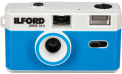 Ilford daugkartinis juostinis fotoaparatas Sprite 35-II Silver&blue  