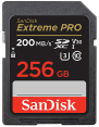 SanDisk atm. korta SDXC 256GB Extreme Pro 200MB/s