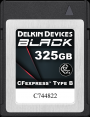 Delkin atm.korta CFexpress Black 325GB R1725/W1530  