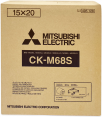 Mitsubishi fotopopierius CK-M68S (5x15, 10x15(750vnt)) (15x15,15x20(375vnt.))