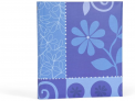 HENZO albumas 98.200.07 FlowerFest. (29x33,5cm, 100psl., balti lapai) mėlynas