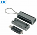 JJC Atminties kortelių dėklas su skaitytuvu MCR-STM5GB