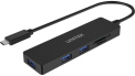 UNITEK skaitytuvas HUB USB-C 3XUSB 3.1 Gen1 SD