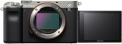 Sony A7C body pilkas (ILCE7C) + ECM-W2BT mikrofonas + GP-VPT2BT rankena