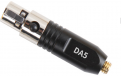 Deity DA5 Microdot adapteris skirtas W.Lav (juodas)