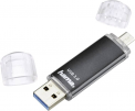 Hama USB raktas USB3.0/Micro-USB2.0 Laeta Twin 64GB (124000)