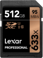 Lexar atm.korta Professional SDXC 512GB 633x 