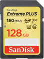 SanDisk atm.korta SDXC 128GB Extreme Plus 150MB/s V30