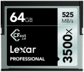 Lexar atm.korta Pro 3500X Cfast R525/W445 64GB
